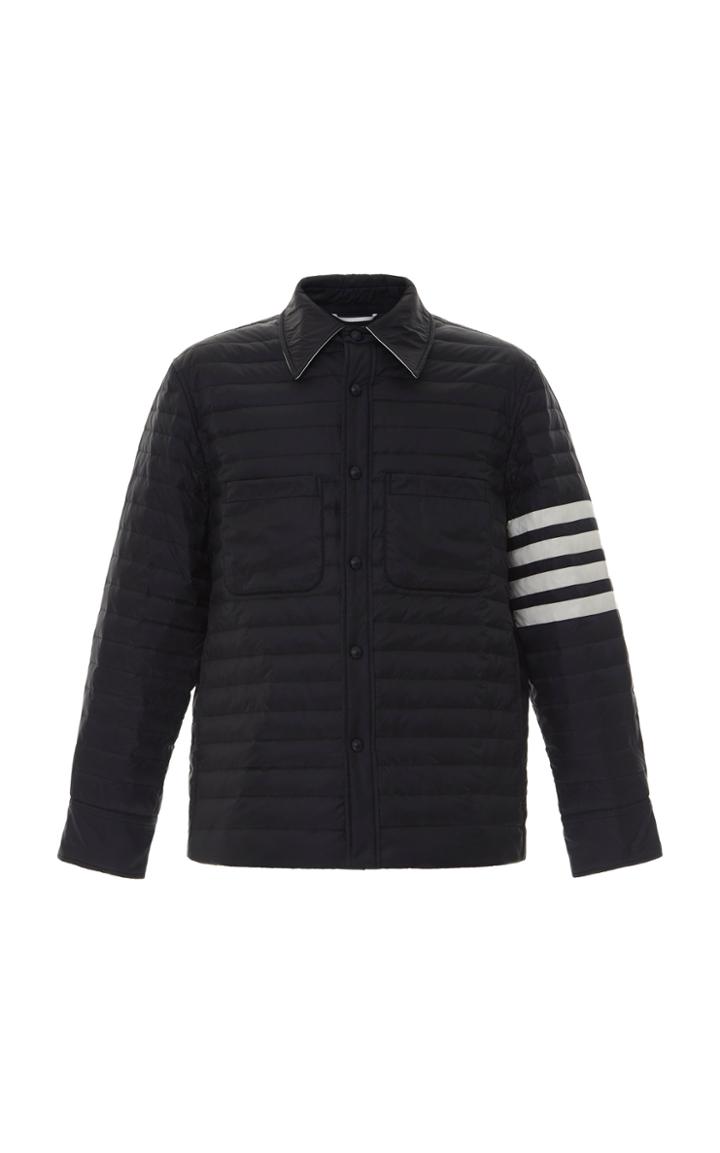Thom Browne Padded Four-stripe Nylon Down Jacket