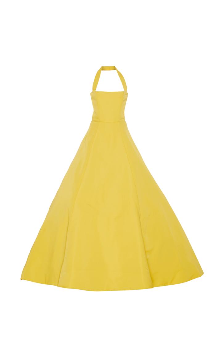 Christian Siriano Halter Neck Gown