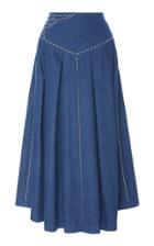 Alena Akhmadullina Studded Denim Skirt