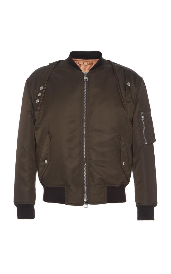 Alexander Mcqueen Shell Bomber Jacket