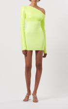 Moda Operandi David Koma Sequined Knit Off-the-shoulder Mini Dress