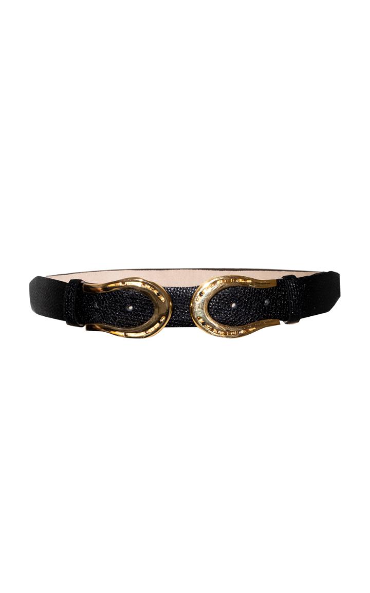 Moda Operandi Andres Otalora Double Buckle Costas Leather Belt