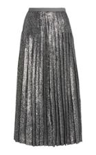 Moda Operandi Michael Kors Collection Recycled Techno Sequined Georgette Skirt