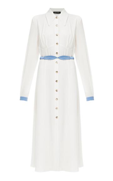 Moda Operandi Anna October Alexandra Crepe De Chine Shirt Dress