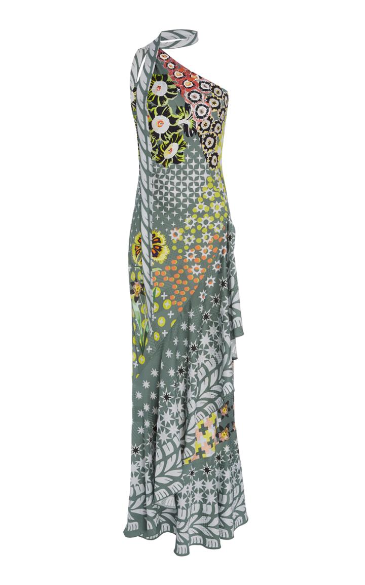 Temperley London Claudette One-shoulder Dress