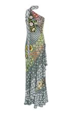Temperley London Claudette One-shoulder Dress