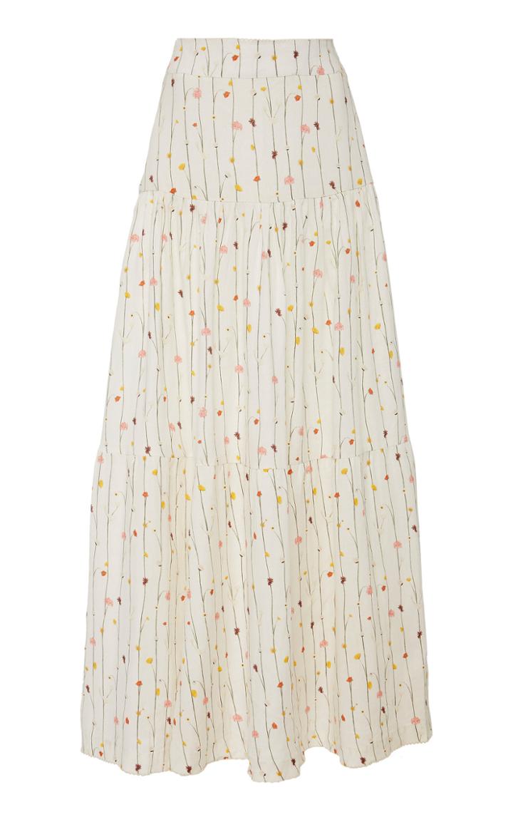 Moda Operandi Agua By Agua Bendita Anis Enredadera Maxi Skirt Size: S