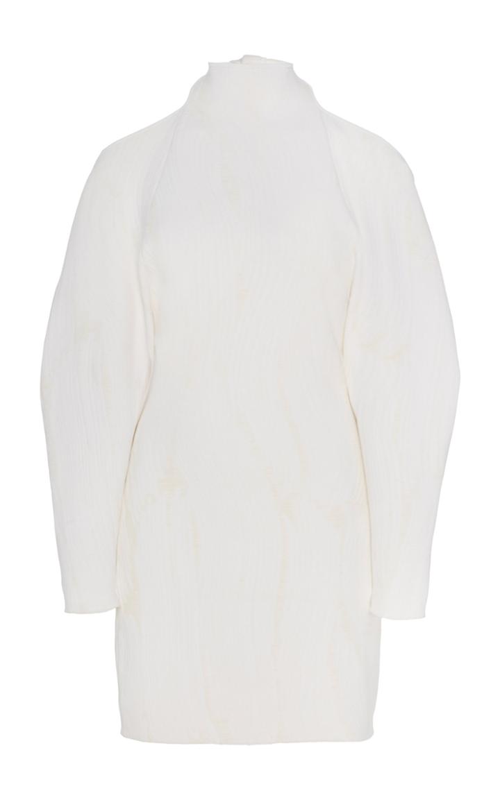Moda Operandi Proenza Schouler Cold-shoulder Jacquard Midi Dress Size: Xs