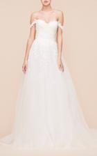 Georges Hobeika Bridal A-line Off The Shoulder Gown