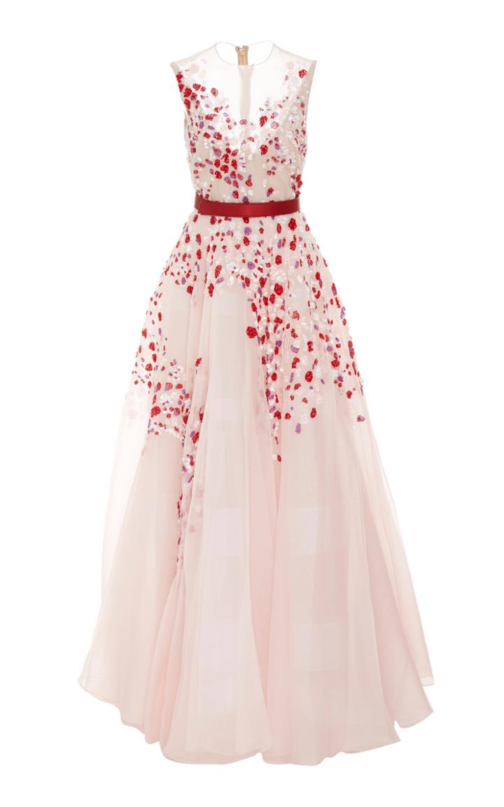 Bibhu Mohapatra Embroidered Organza Ball Gown