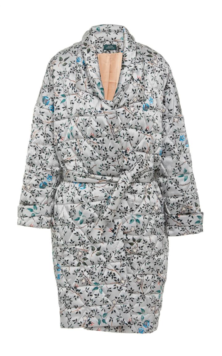 Alena Akhmadullina Quilted Silk Puff Coat