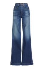 Veronica Beard Pamela Rigid High-rise Wide-leg Jeans