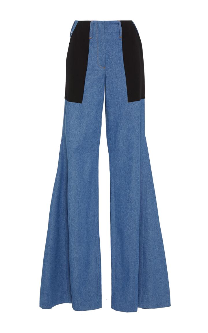 Hellessy Patton Cotton Flared Pant