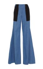 Hellessy Patton Cotton Flared Pant