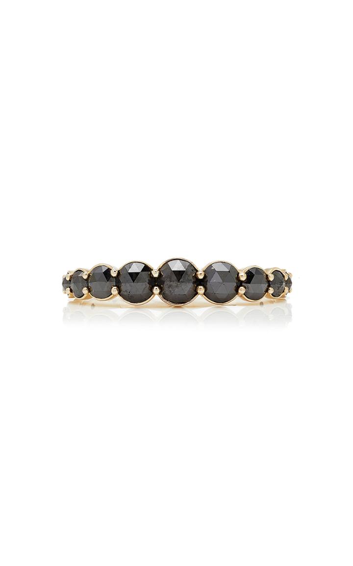 Ara Vartanian 18k Gold And Black Diamond Double Finger Ring