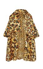 Richard Quinn Leopard-print Gabardine Coat