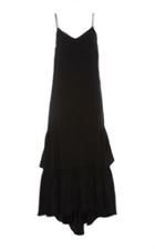 Marei 1998 Onagraceae Cami Long Dress With Ruffles