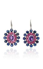 Holly Dyment Georgian Disc Amethyst Earring