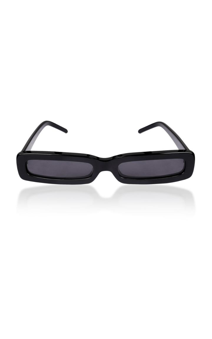 George Keburia Rectangular Frame Acetate Sunglasses