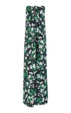 Caroline Constas M'o Exclusive Kaia Bougainvillea Front Tie Maxi Dress