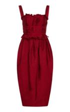 Brock Collection Palmira Ruffled Midi Dress