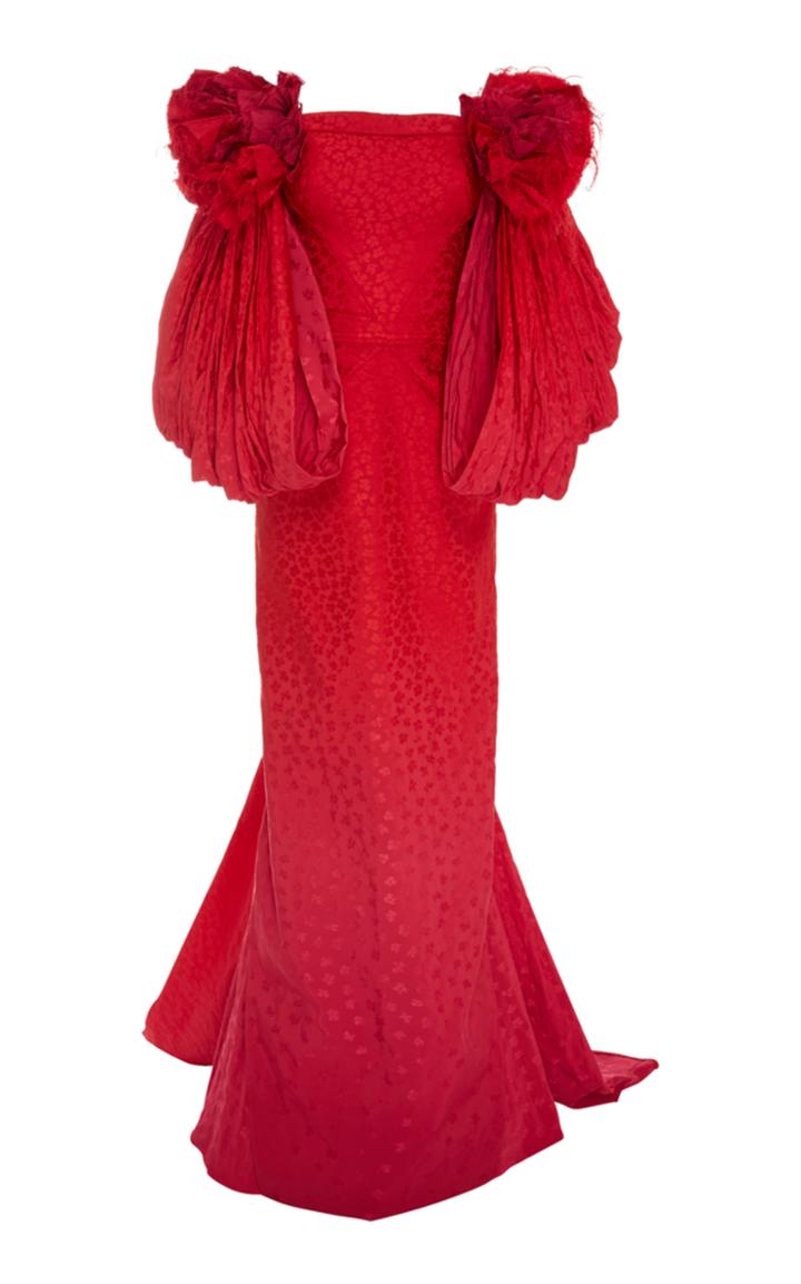Zac Posen Off-the-shoulder Gown Size: 4