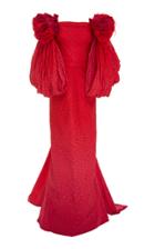 Zac Posen Off-the-shoulder Gown Size: 4