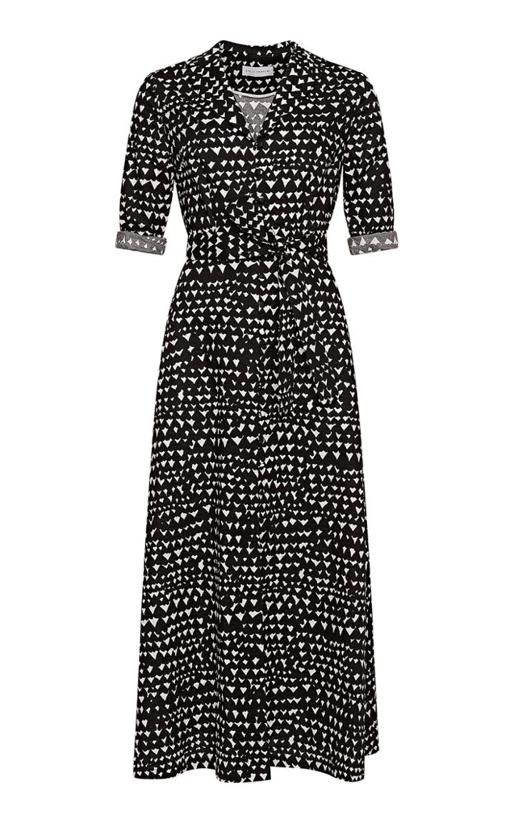 Moda Operandi Lilli Jahilo Harriet Cotton Dress With Sleeves And Pockets Size: 44