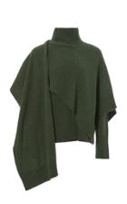 Moda Operandi Lvir Draped Wool Turtleneck Sweater