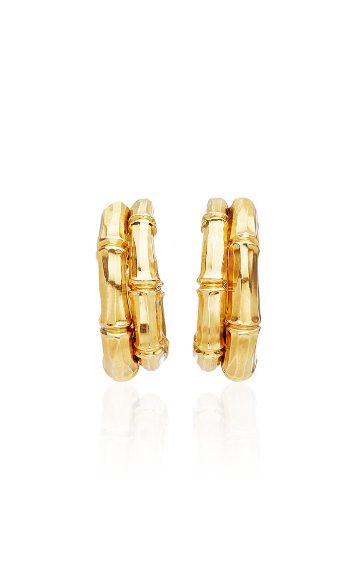 Moda Operandi Eleuteri Vintage Cartier 18k Yellow Gold Earrings