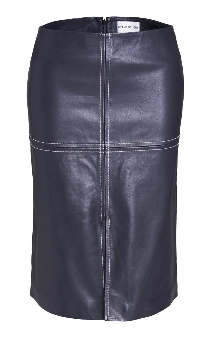 Stand Studio Andrea Leather Pencil Skirt