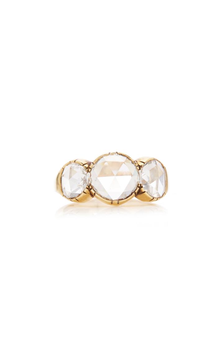 Single Stone Three Stone Brooklyn Ring