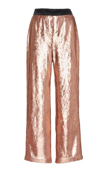 Johanna Ortiz Una Cancion Te Hace Brillar Wide-leg Sequined Pants