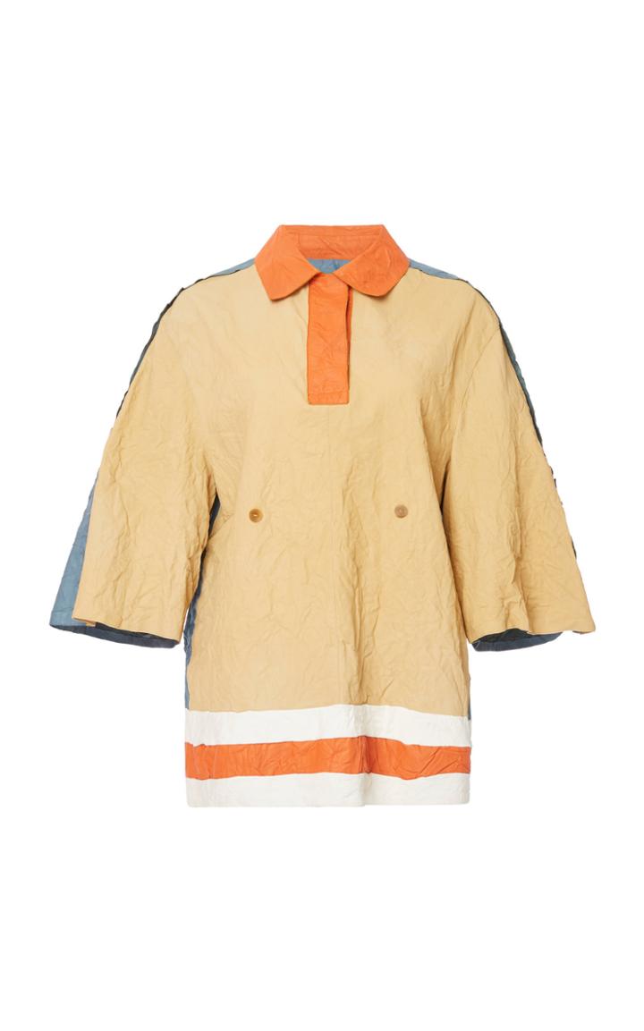 Loewe Crinkle Polo Neck Top