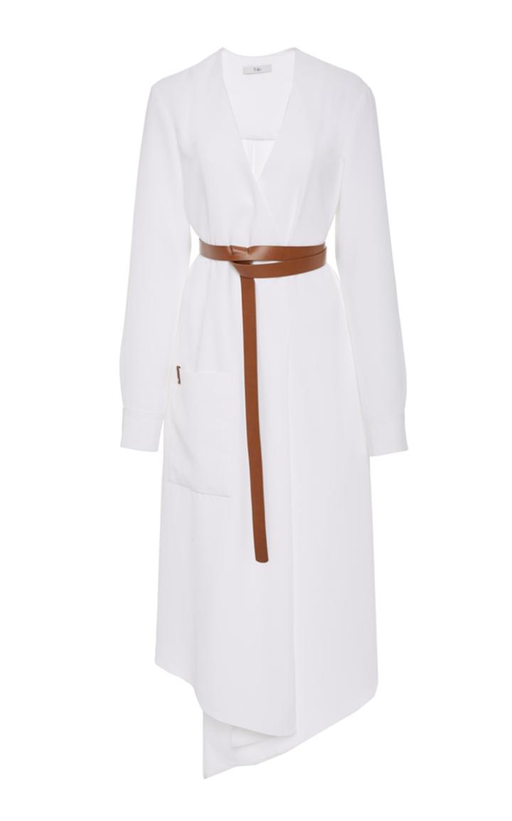 Tibi Draped Wrap Dress