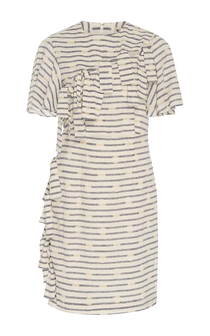 Whit Tie Front Dress