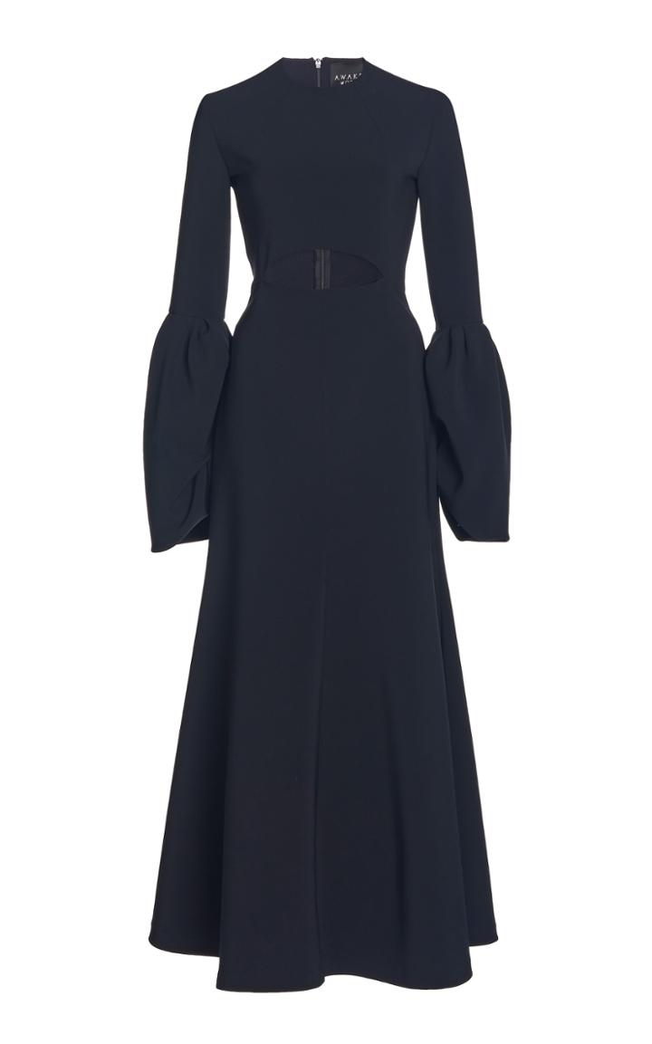 Moda Operandi A.w.a.k.e. Mode Cutout Crepe Maxi Dress