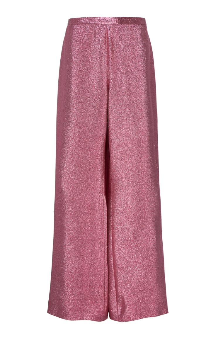 Moda Operandi Christian Siriano Wide-leg Lam Pants Size: 2