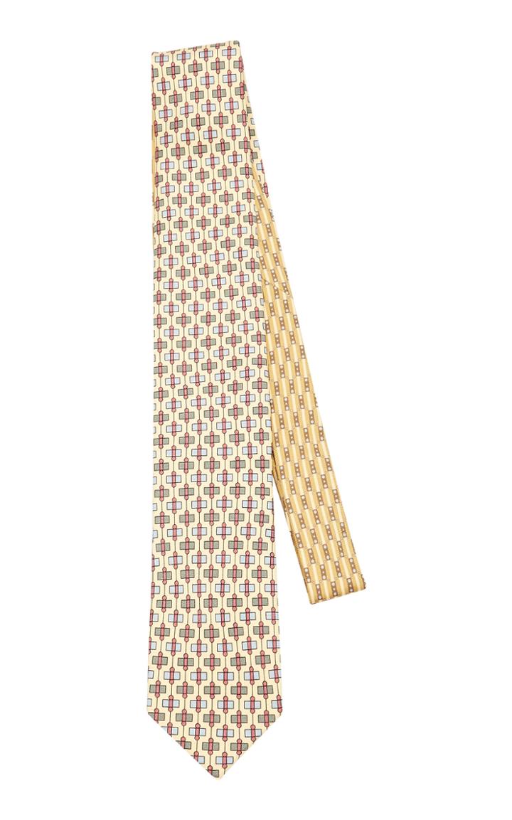 Moda Operandi Prada Geometric-print Silk Tie