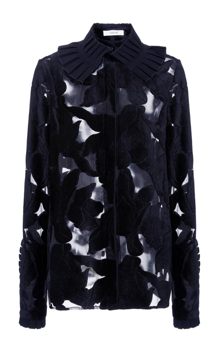 Adeam Ruffle Collar Blouse
