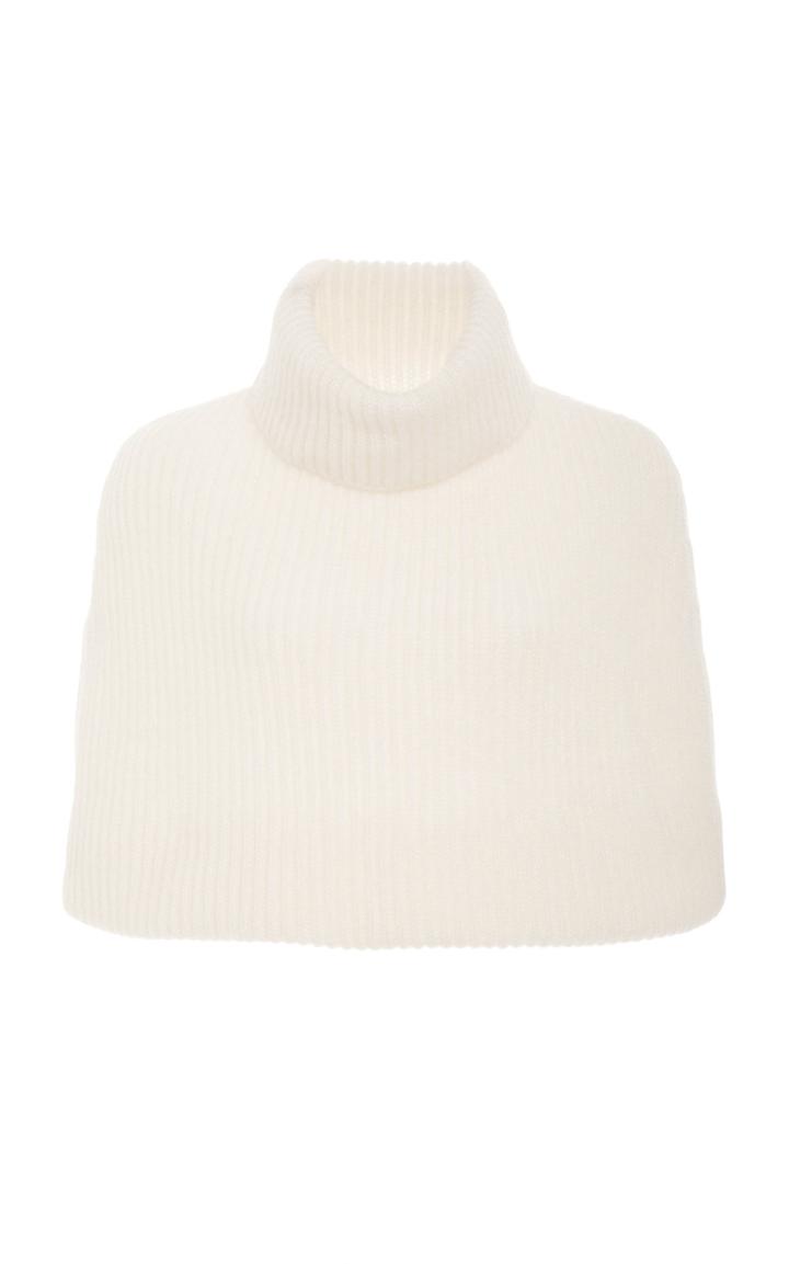 Sally Lapointe Mohair Turtleneck Cape