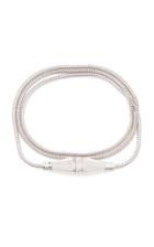 Boucheron Convertible 18k White Gold Wrap Necklace