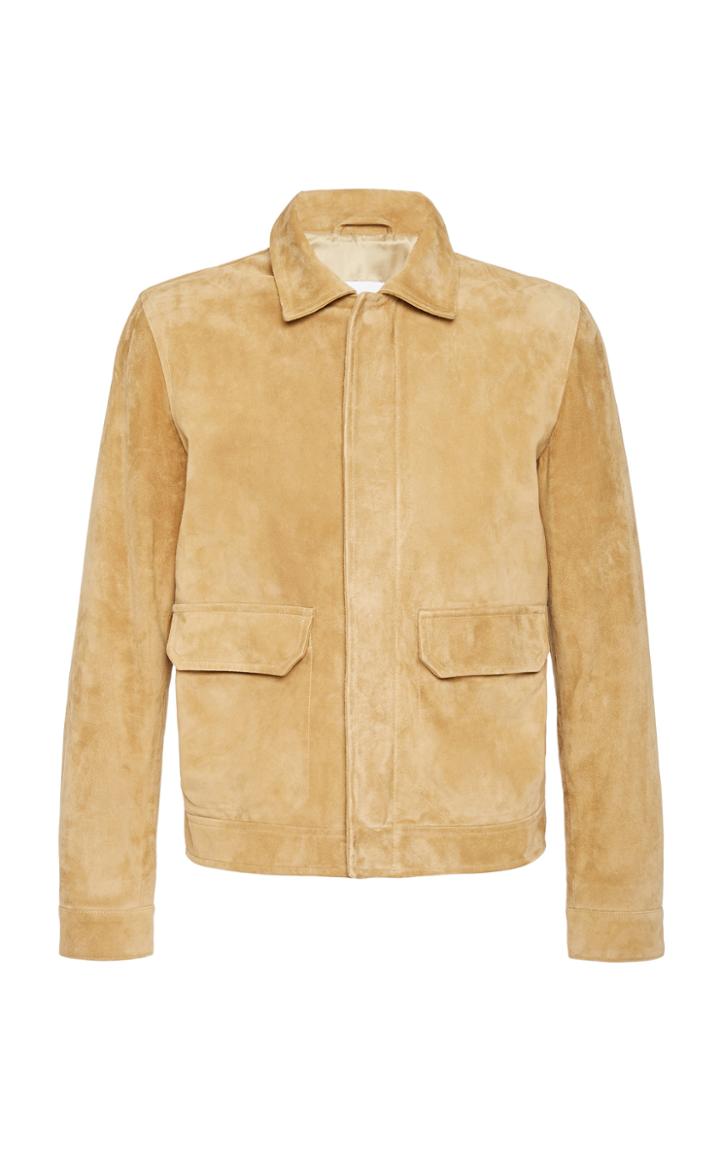 Eidos Suede Flight Jacket