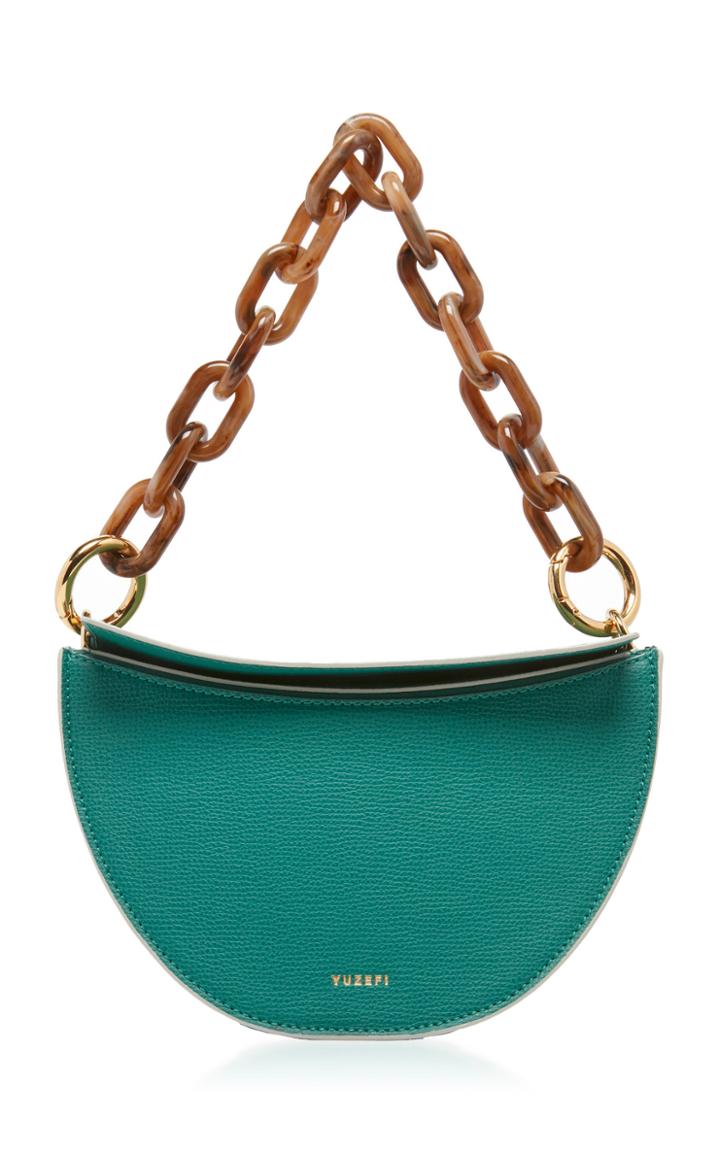 Yuzefi Doris Textured-leather Bag