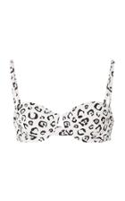 Onia Dalia Leopard-print Bikini Top