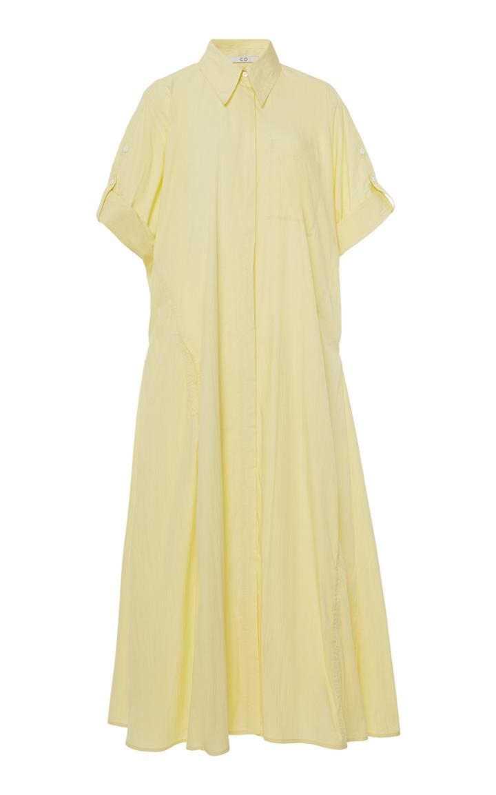 Moda Operandi Co Cotton-blend Poplin Shirt Dress Size: S