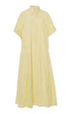Moda Operandi Co Cotton-blend Poplin Shirt Dress Size: S