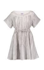 Thierry Colson Tania Tie-waist Linen Mini Dress