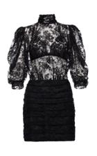 Magda Butrym Labutes Cotton-blend Lace Mini Dress