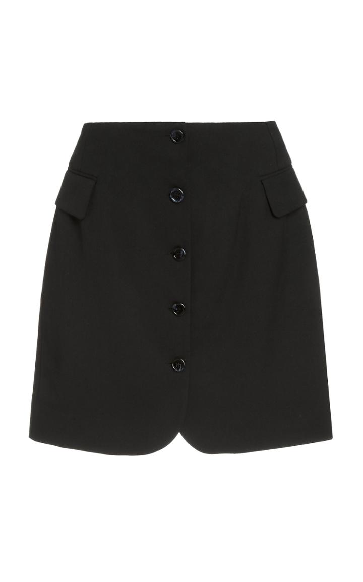 Acne Studios Ivet Crepe Mini Skirt